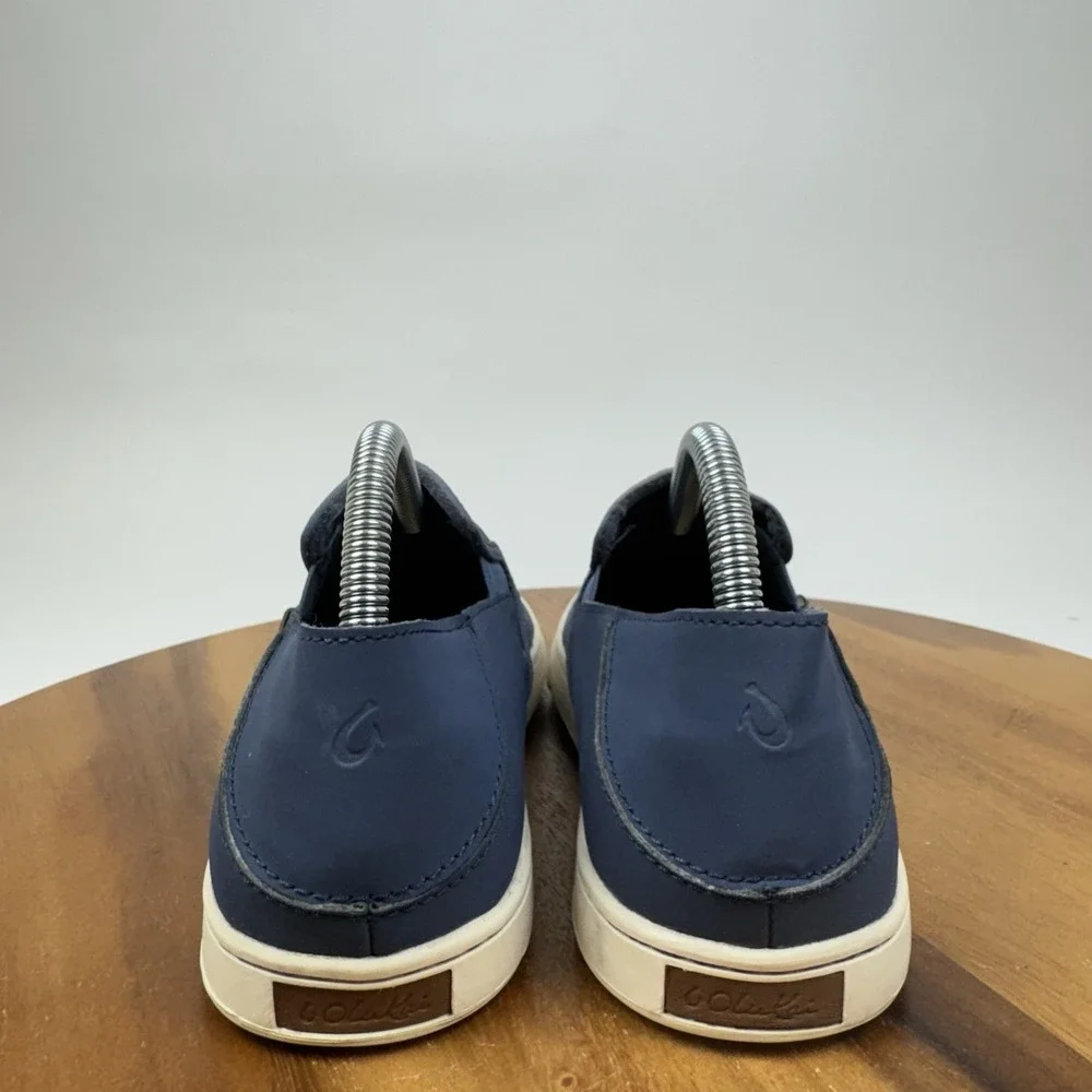 Womens Olukai Pehuea Mesh Blue Casual Comfort Slip On Sneakers Shoes Size 9 M